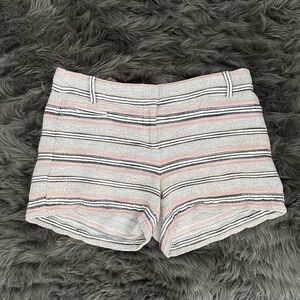 Ann Taylor loft linen multicolored shorts